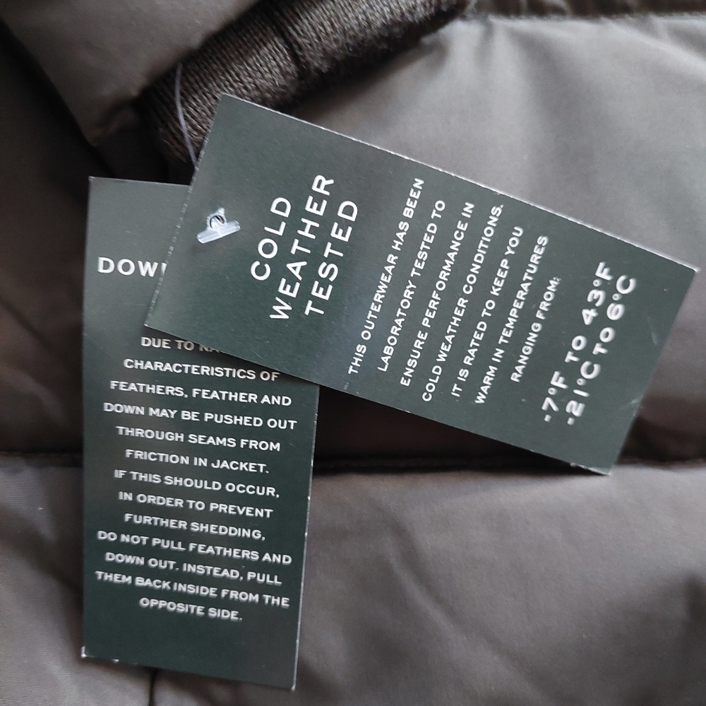 NWT Lauren Ralph Lauren Parka Jacket Coat Sz XXS Hoodie Faux Fur Down Coat Bag B - Picture 10 of 10